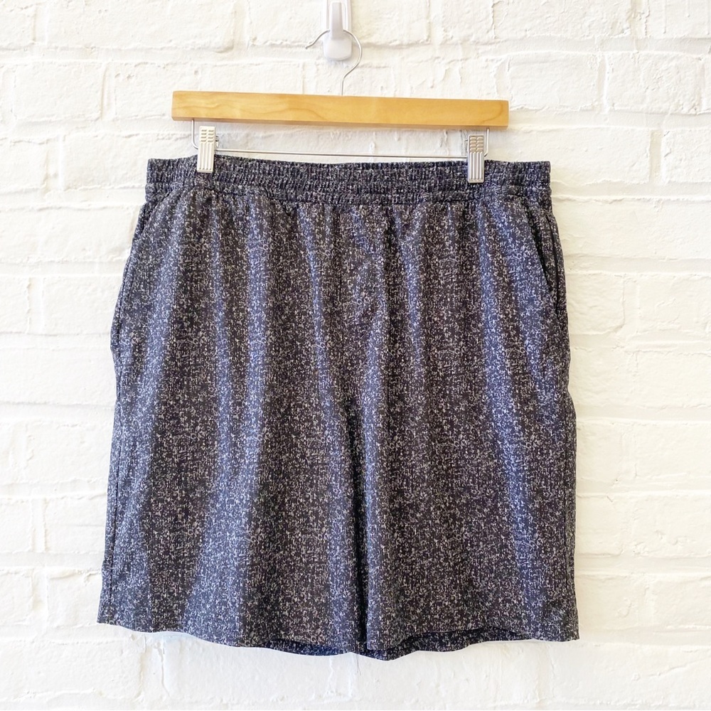 Outdoor‎ Voices || Stretch Lined Athletic Shorts 7” Black Gray XL